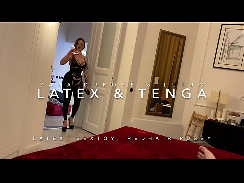 ❤️ Nwa nkịrịkọ na-acha uhie uhie yi uwe latex nke nnochi anya Ihe gba ọtọ  ❌️❤