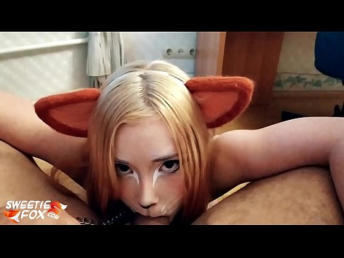 ❤️ Kitsune loro dick na kụkọba n'ọnụ ya Ihe gba ọtọ  ❌️❤